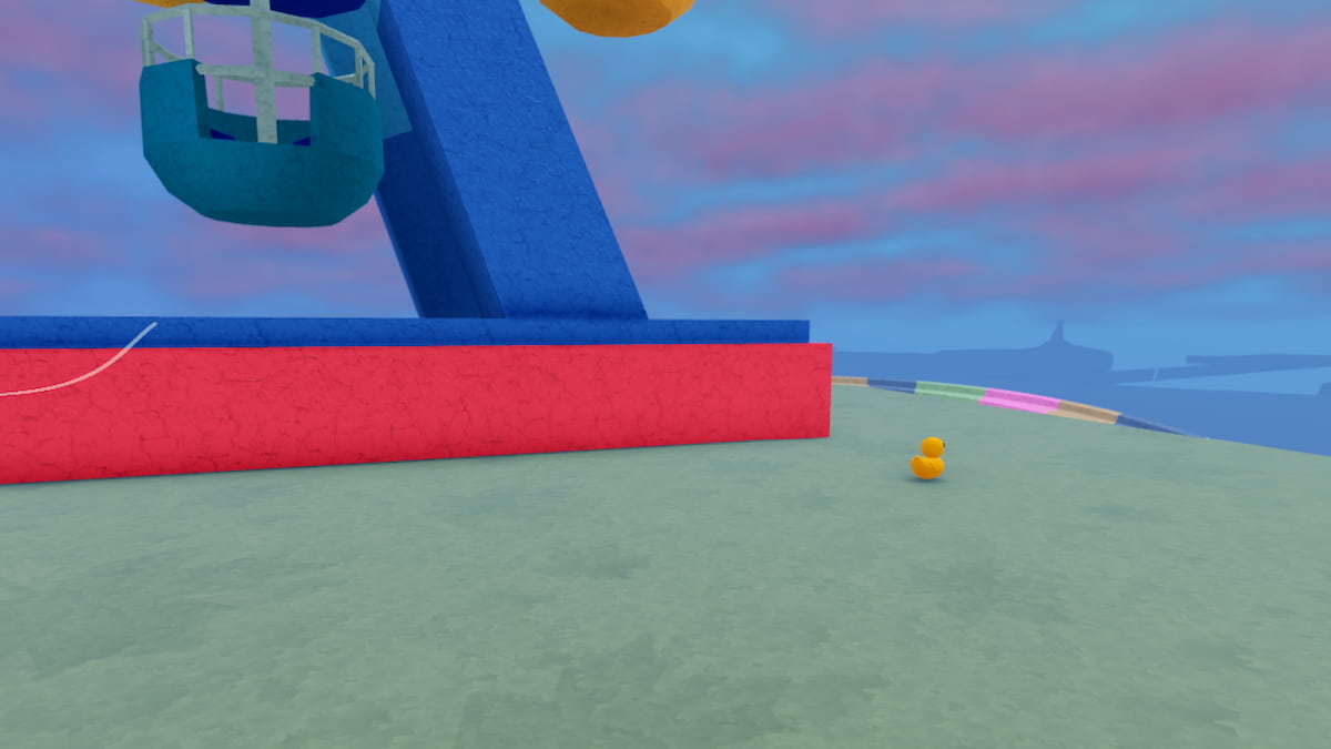 A Rubber Duck in Catch A Monster