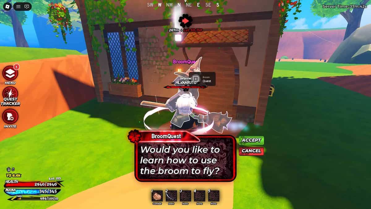 Clover Origins Broom Quest