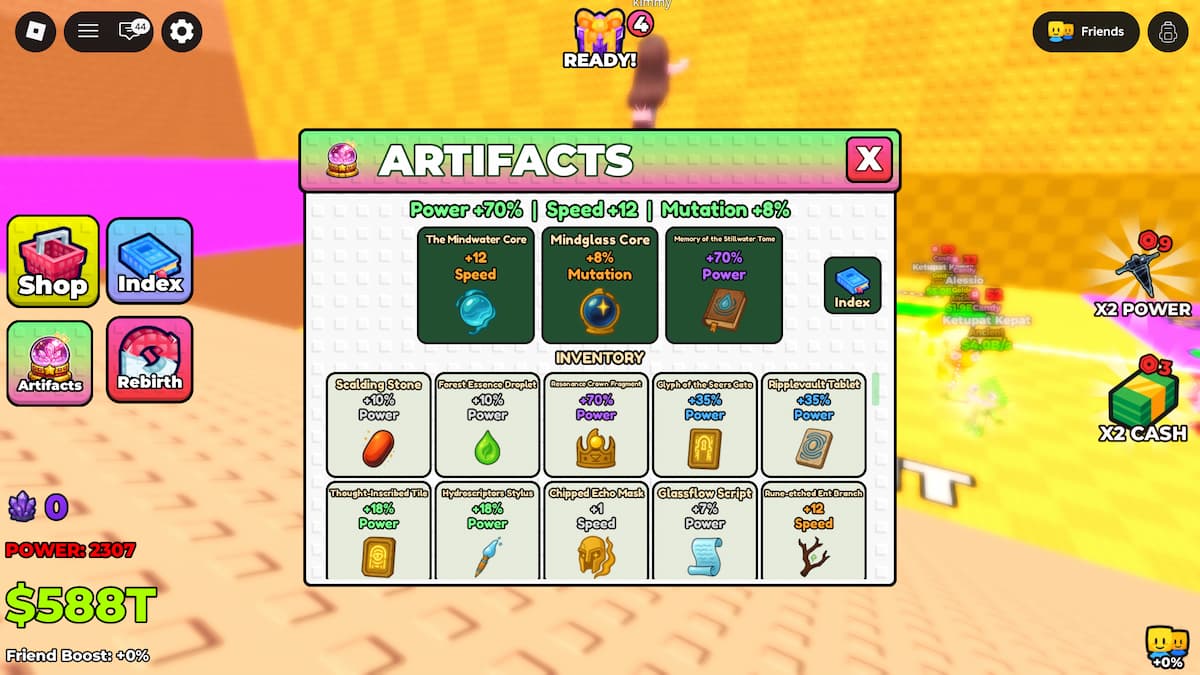Drill for Brainrots Artifacts