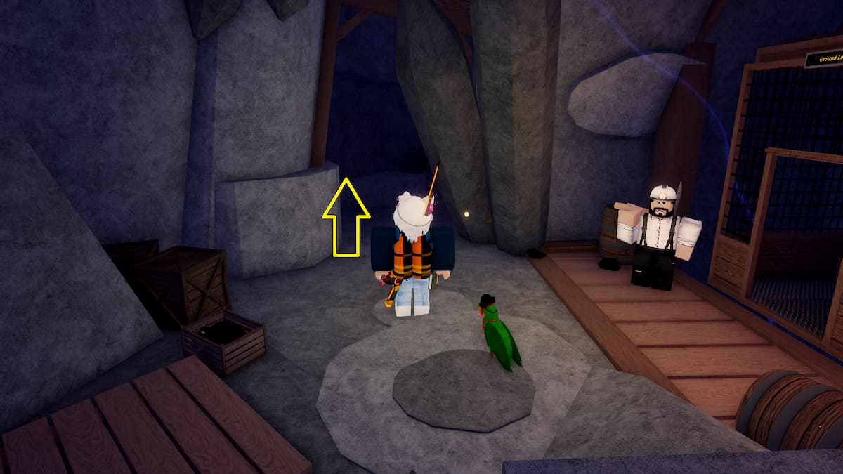 The Entrance to the Enchanted Crevice