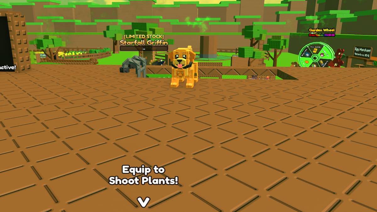 A Dog Pet in Build A Ring Farm