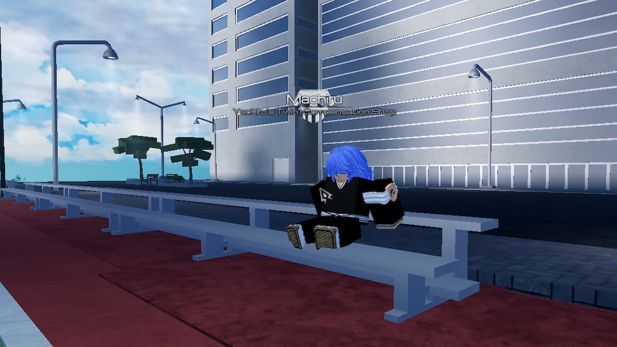 The Machiro NPC in Roblox