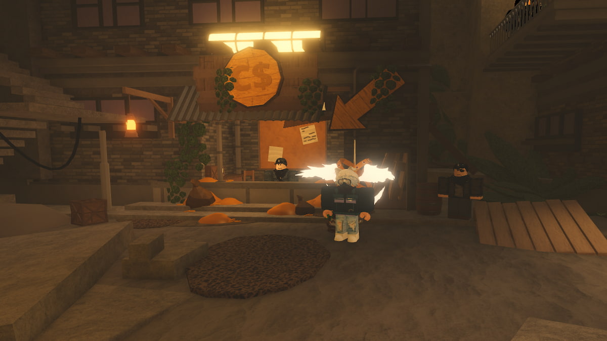 The Money exchange shop in Fisch
