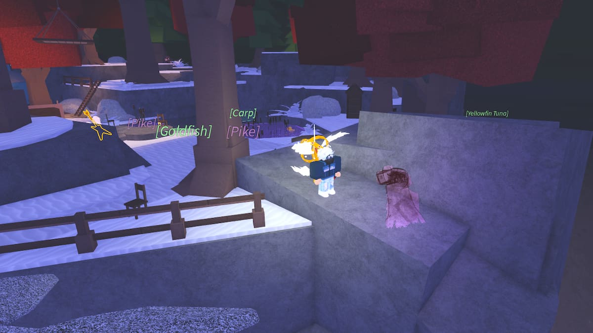 The Watchman NPC in Fisch