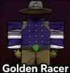 Golden Racer Icon