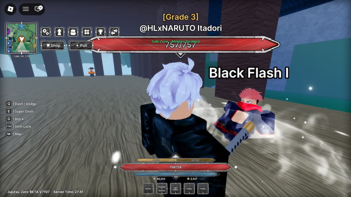 How to Get Black Flash in Jujutsu Zero