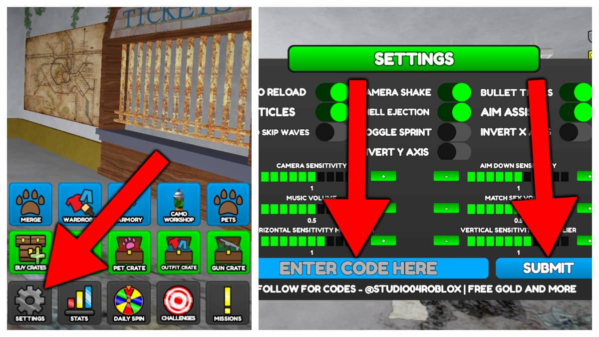 How to redeem Polyz Zombies codes.