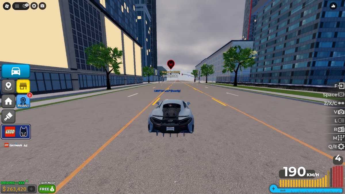Image of a car in Driving Empire