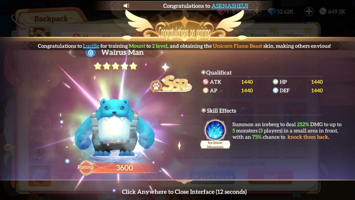Rerolling in Magicmon World