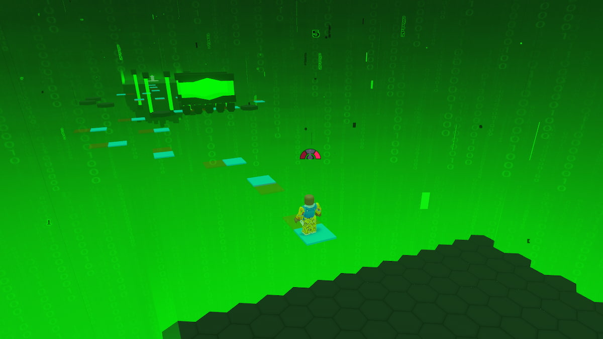 The Green Portal Door in Slap Battles