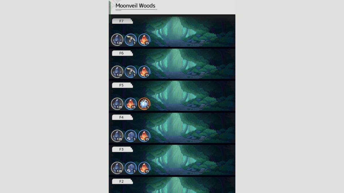 Fantasia Ascent Floors in Sword X Staff