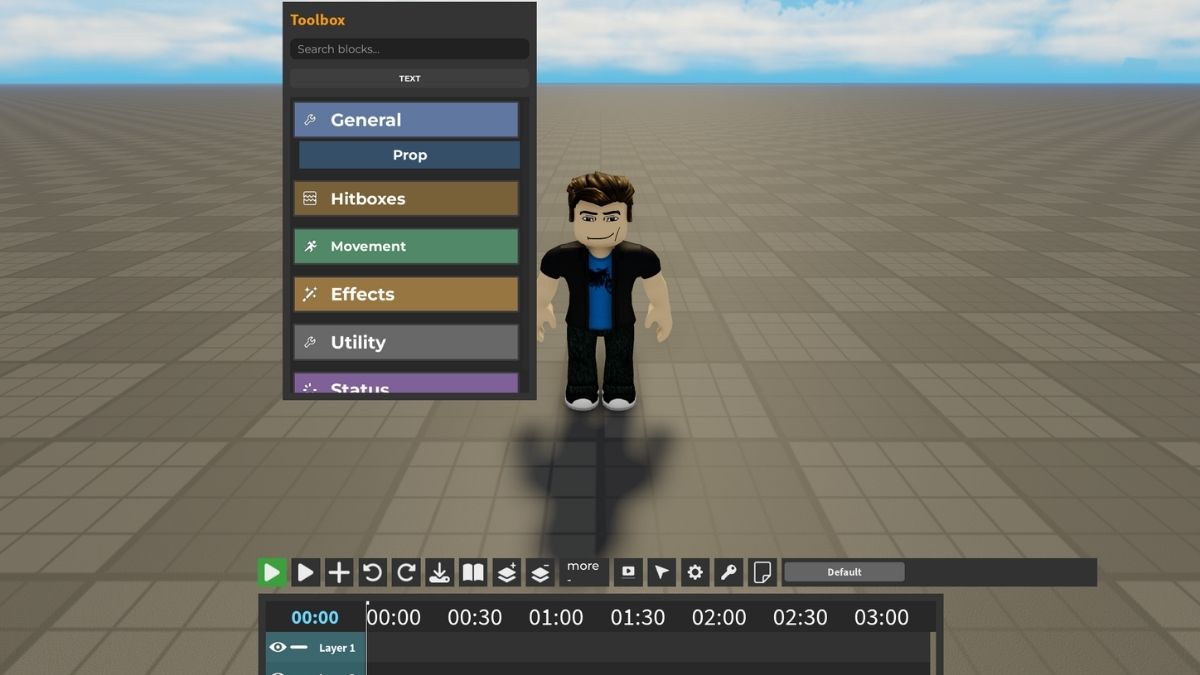 Move variants and tools in The Strongest Battlegrounds