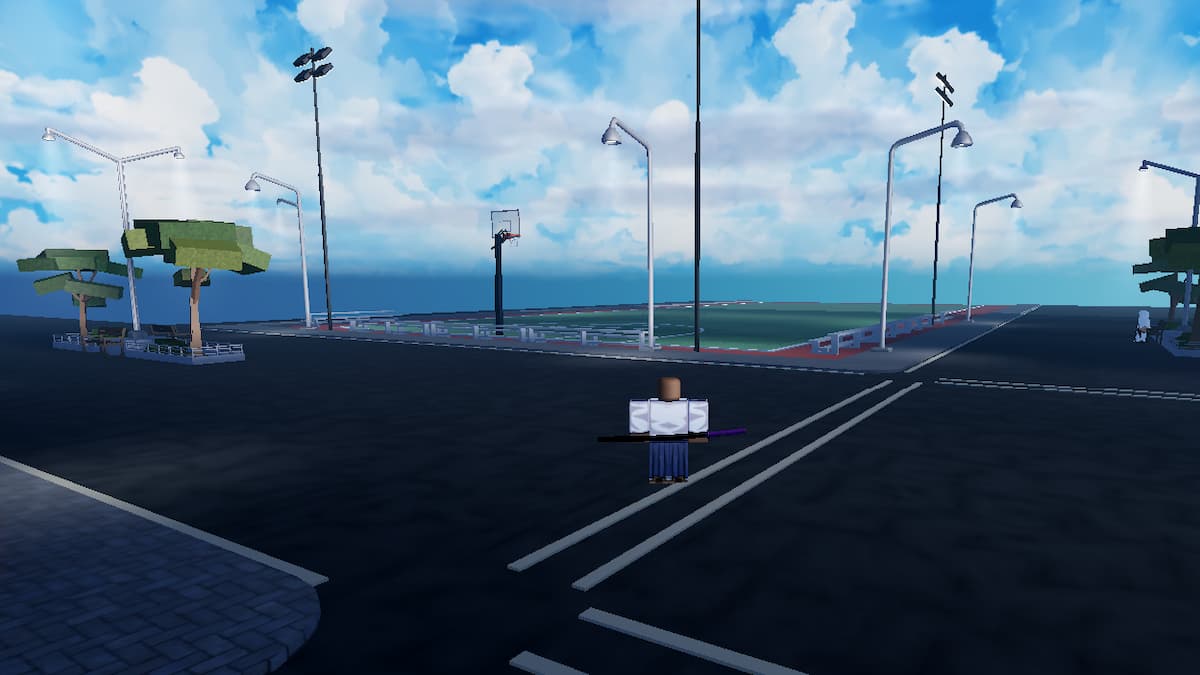 The Basketball Court in Type Soul