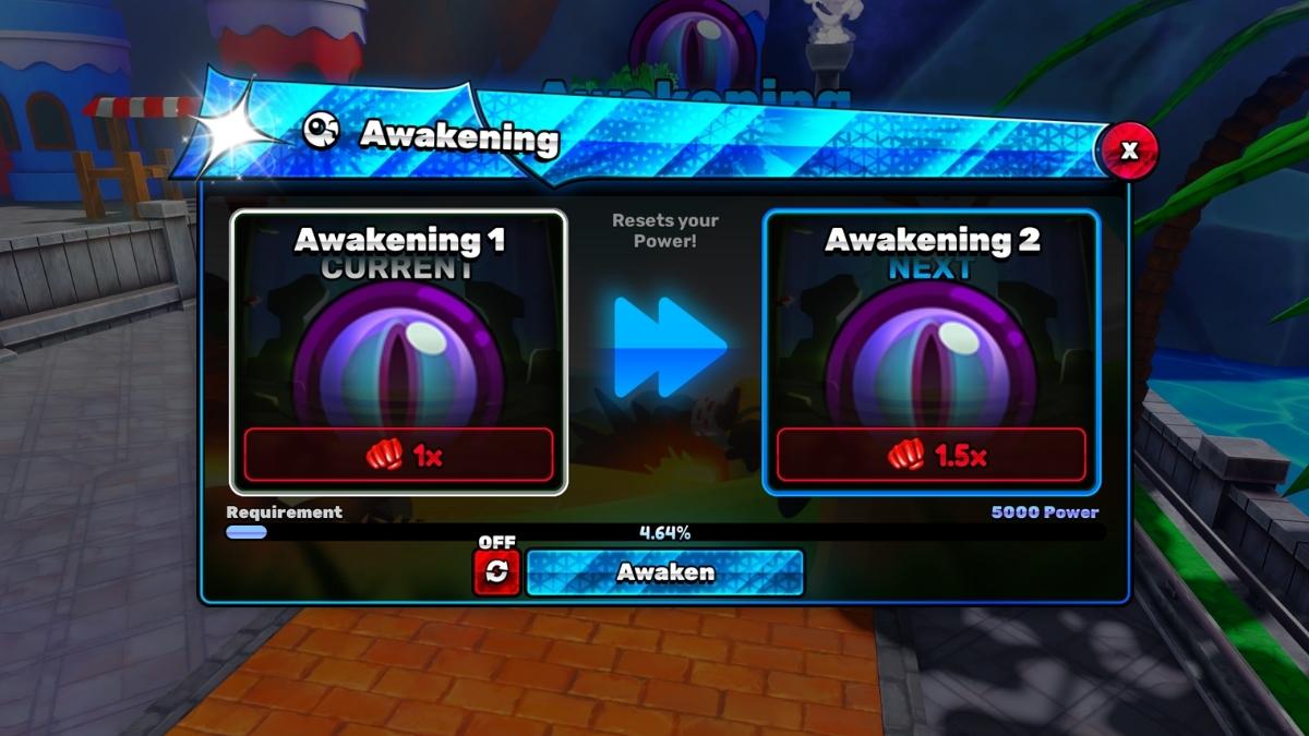 Awakening in World Fighters