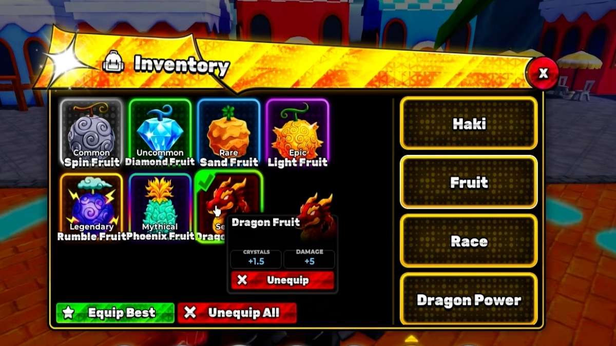 Devil Fruits in World Fighters