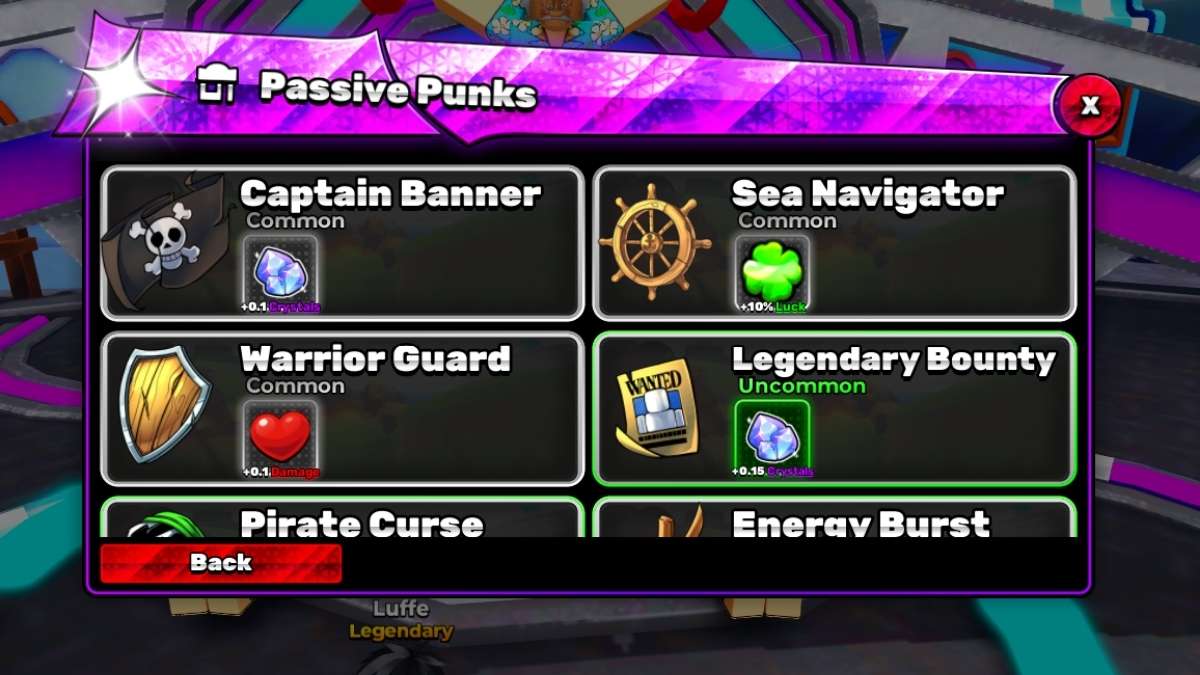 Passive Skills in World Fighters
