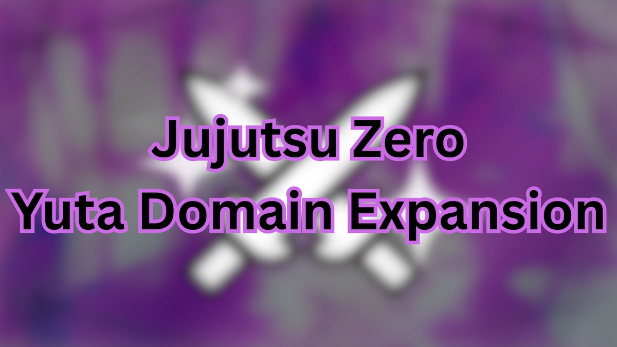 Yuta Domain Expansion in Jujutsu Zero
