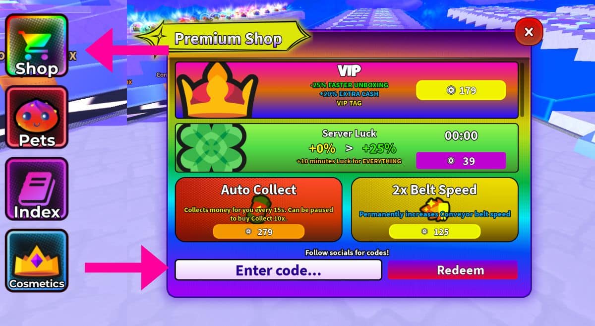 How to Redeem Codes in Squishy Dumpling Simulator