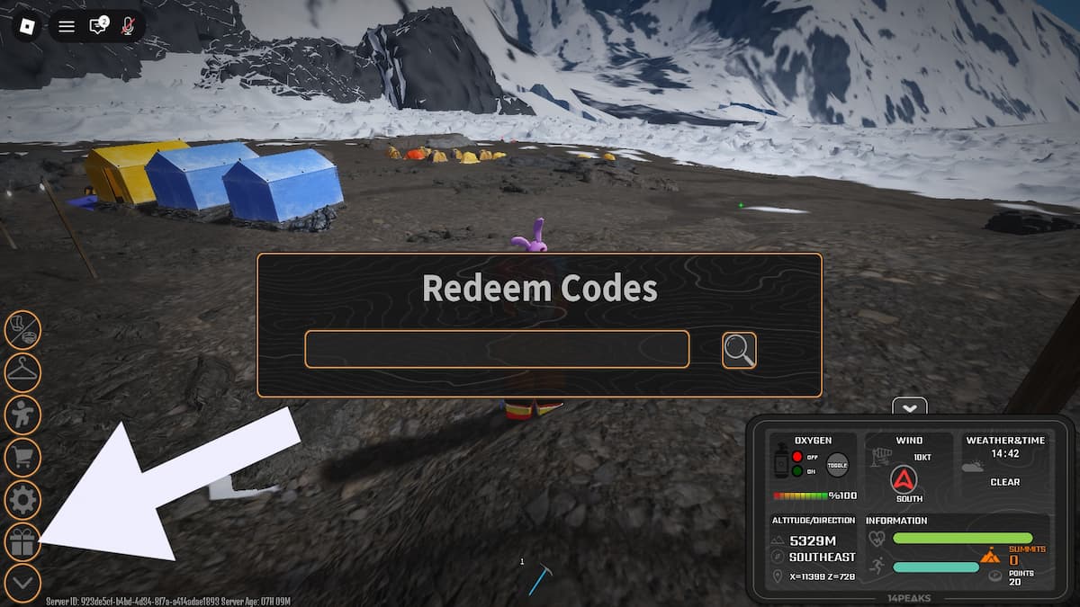 How to redeem K2 Climbing codes.