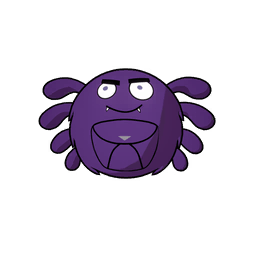 Sam’s Fluffy Spider Back Bling
