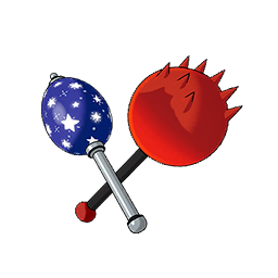 Rattle & Mace Back Bling