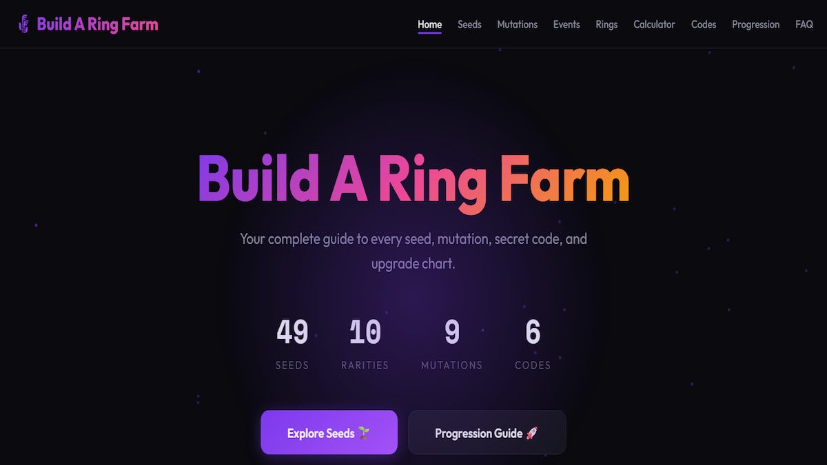 Ring Farm Build a Ring Farm Wiki, Trello, and Discord | Pro Game Guides