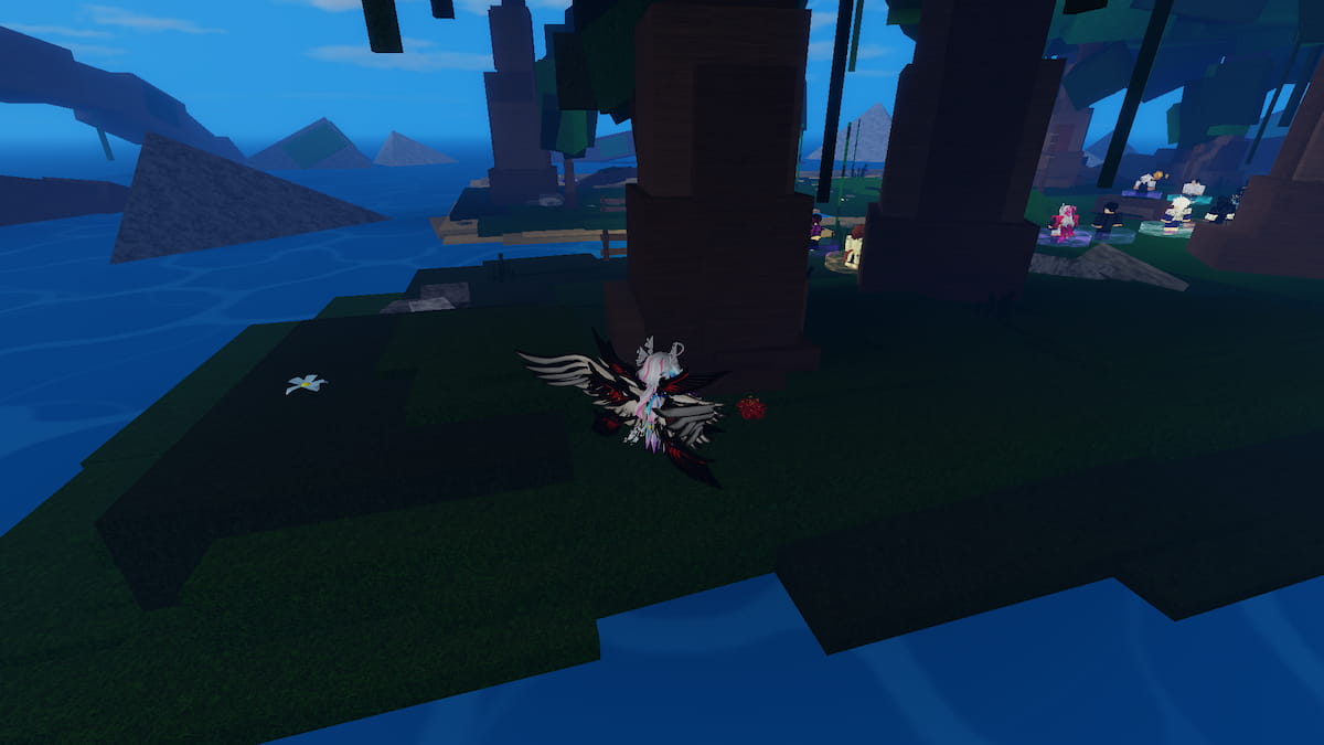 image showing Blood Flower location on World Island