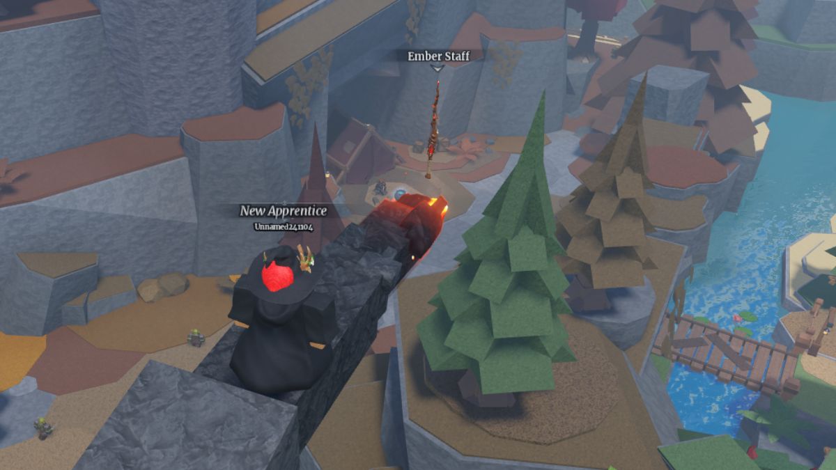 Ember Staff, the best wand in Wizard Alchemy