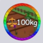 Grow a Garden 2 100 kg Fruit badge