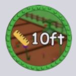 Grow a Garden 2 10ft plant badge