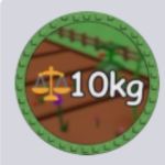 Grow a Garden 2 10 kg Fruit badge