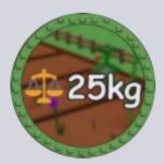Grow a Garden 2 25 kg Fruit badge