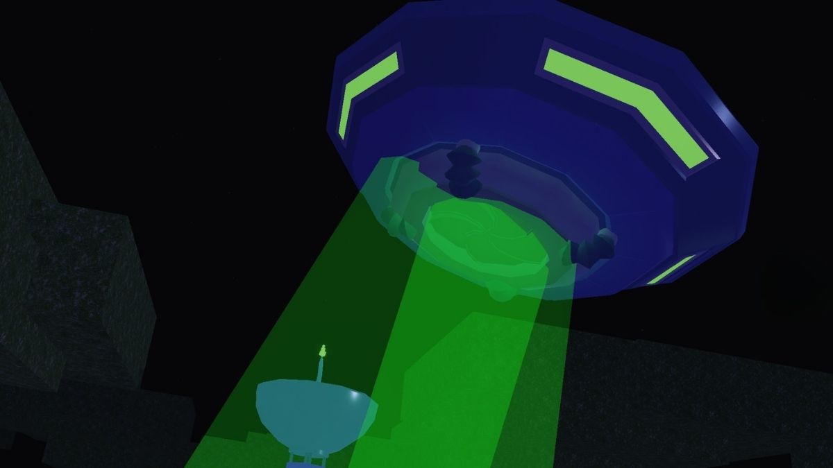 UFO in Alien's Revenge Event in 99 Nights in the Forest