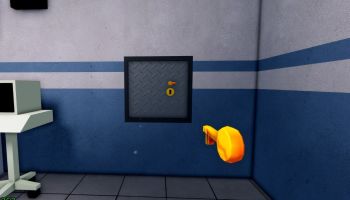 Using the key in Animal Hospital