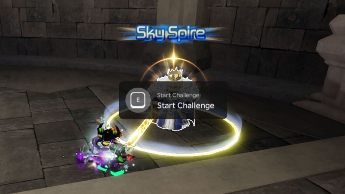 Sky Spire NPC in Broken Blade