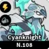 Cyanknight Evomon