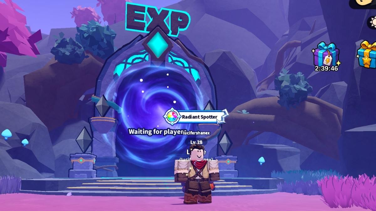 EXP Dungeon in Evomon