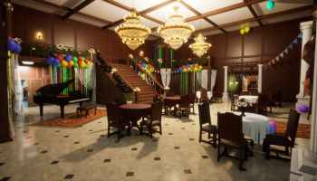A Map room in Meccha Chameleon