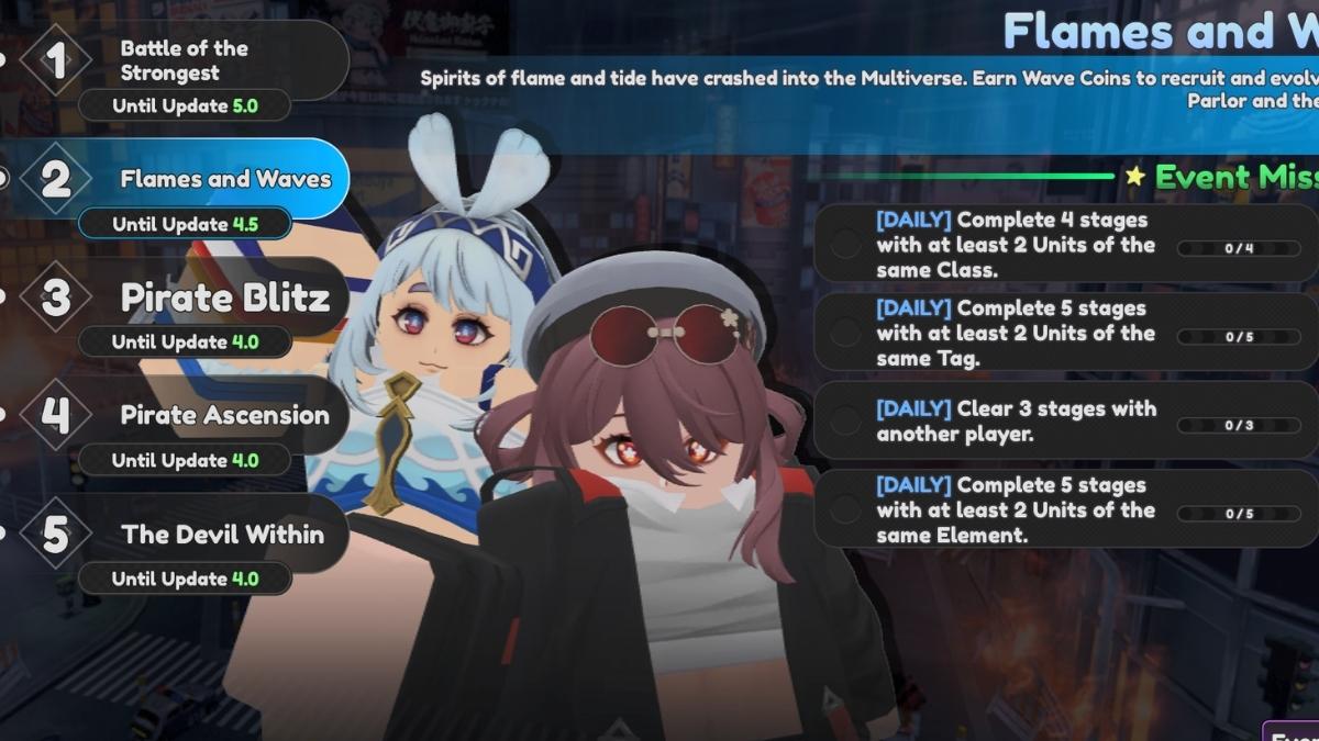 Flames and Waves Event UTDX
