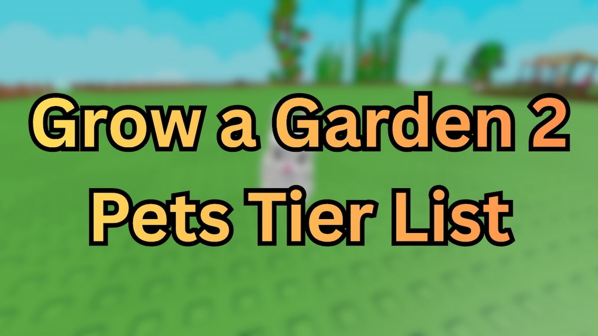 Grow a Garden 2 Pets Tier List