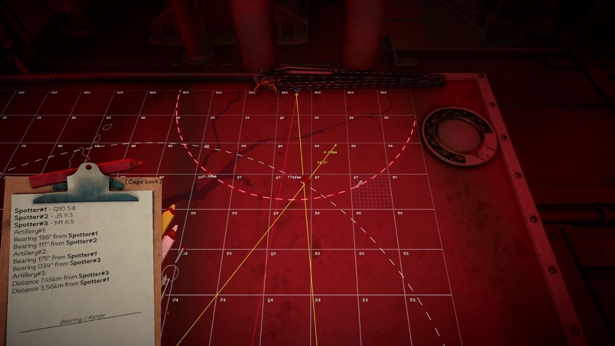 Iron Nest Target Distance from Spotter