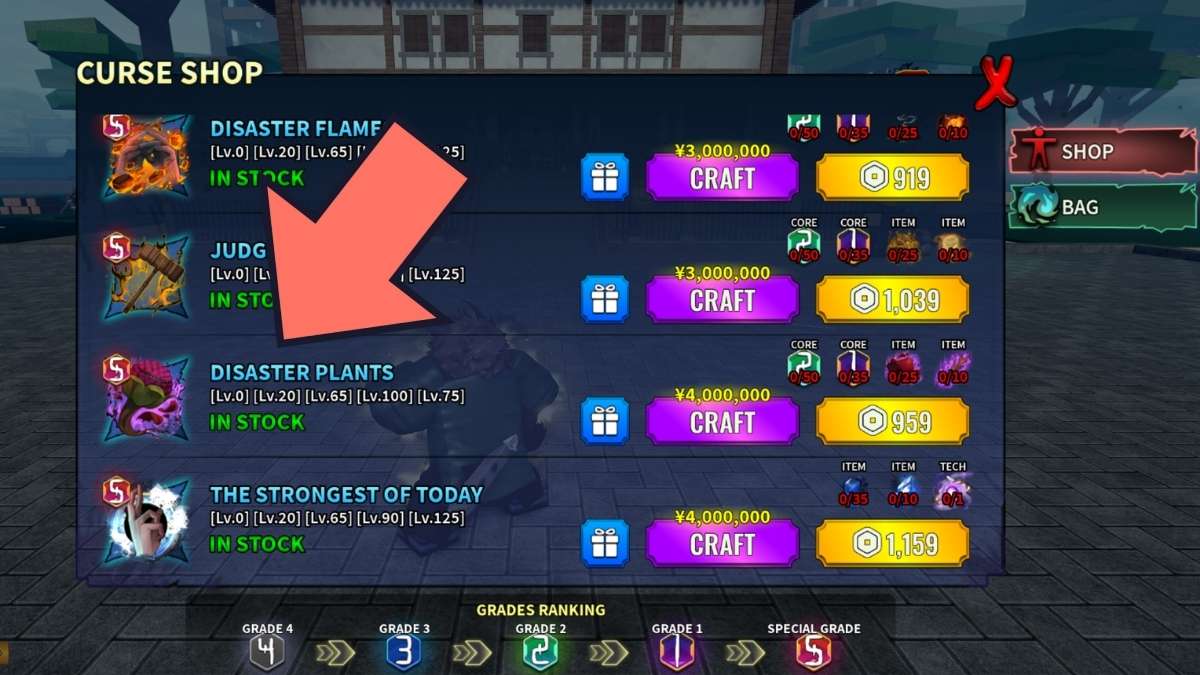 Disaster Plants Cursed Technique in Kaizen