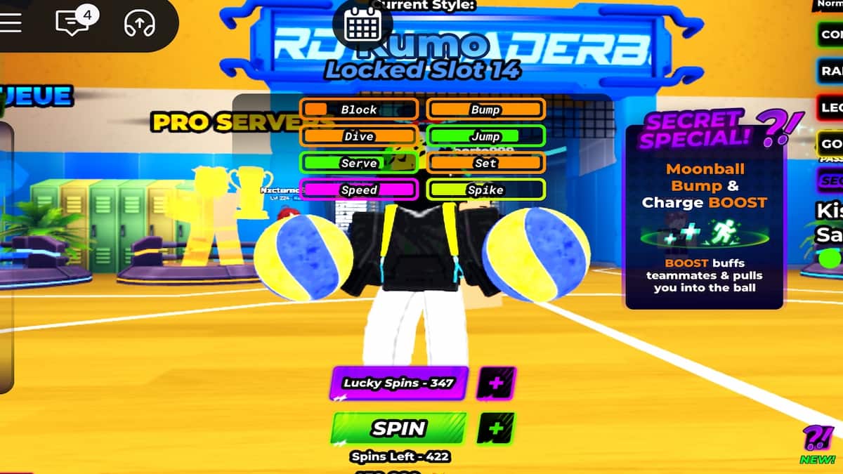 The Kumo Style in Volleyball Legends