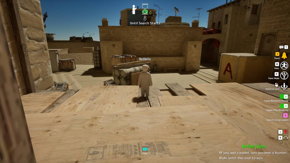 A CS2 Mirage Map in Meccha Chameleon