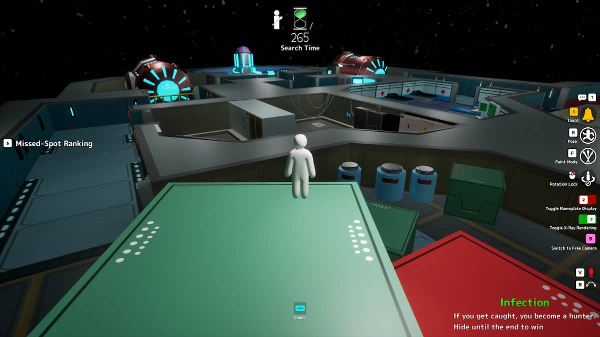 An Among Us Map in Meccha Chameleon