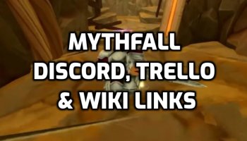 Roblox MythFall Discord, Trello and Wiki Links