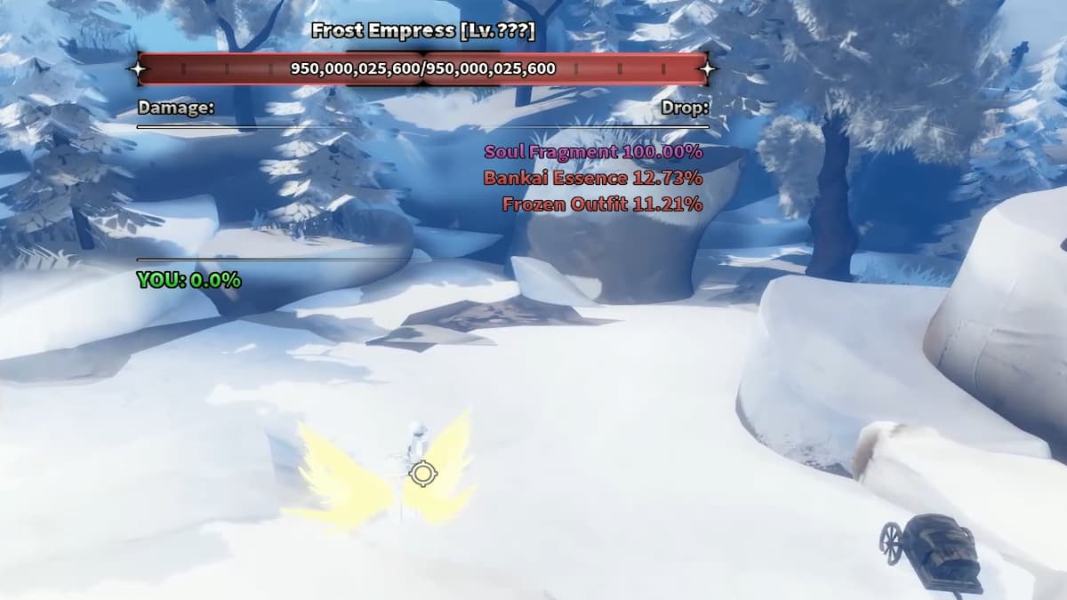 The Frost Empress boss in Sailor Piece