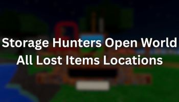 Storage Hunters Open World Lost Items Locations