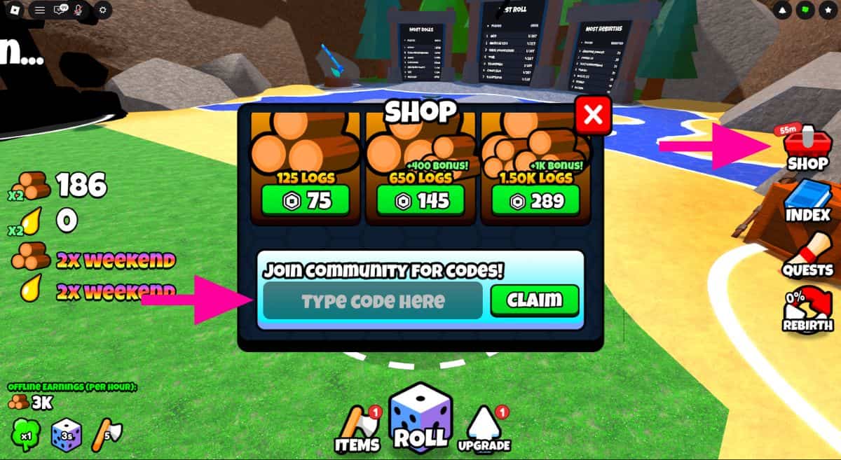 How To Redeem Codes in Axe RNG