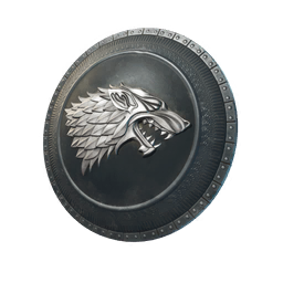 House Stark Shield Back Bling